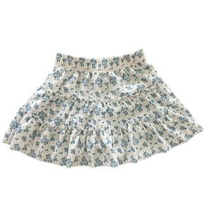 Zara Blue Floral Skirt